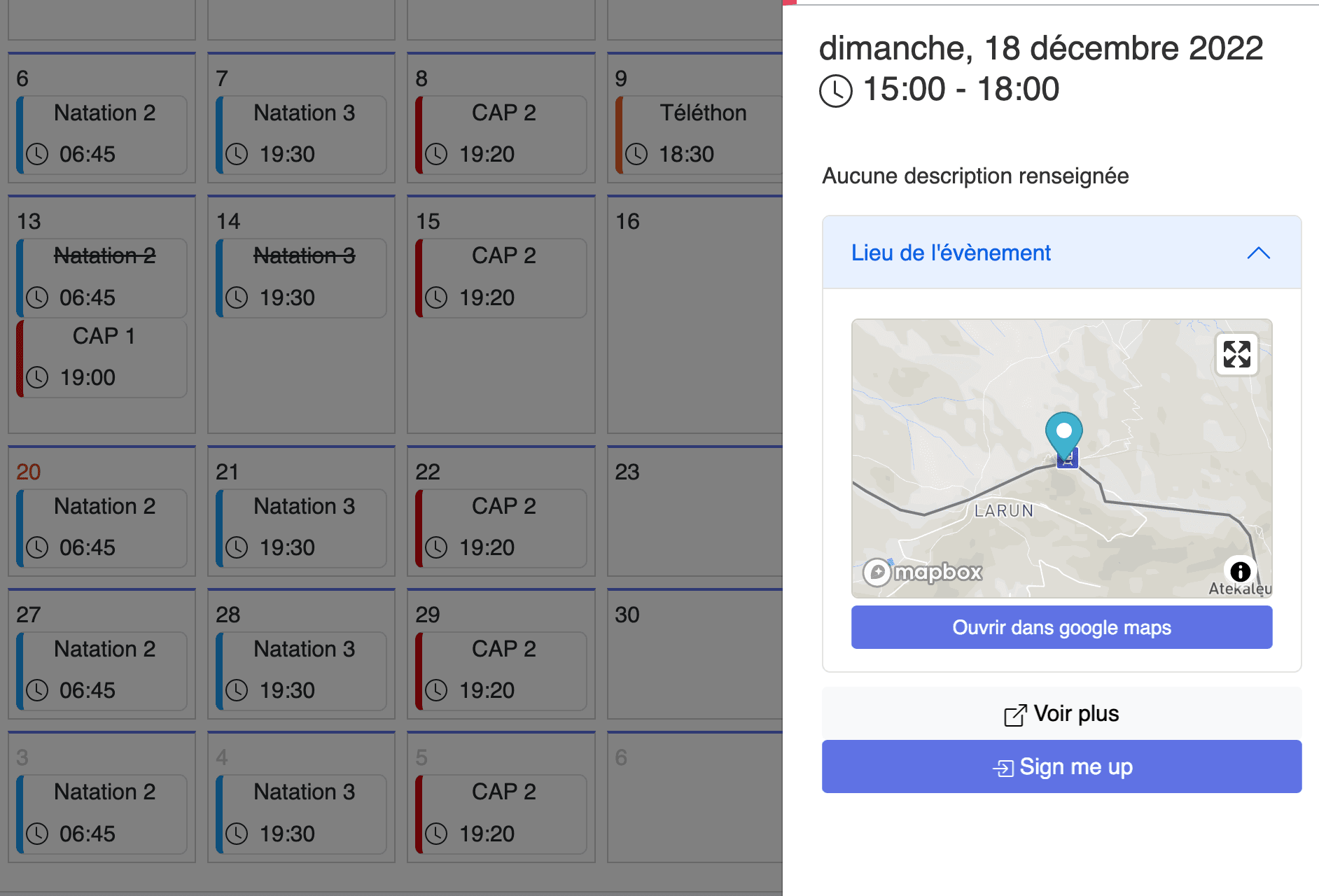 screenshot event